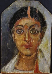 Retrato de Fayum de un joven, siglo II-III